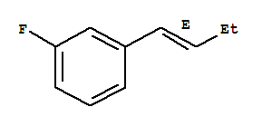 Benzene,1-(1e)-1-butenyl-3-fluoro-(9ci) Structure,370558-09-1Structure