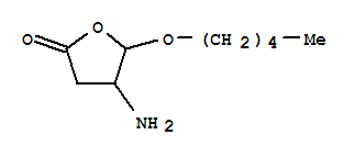 2(3H)-furanone,4-aminodihydro-5-(pentyloxy)-(9ci) Structure,370875-27-7Structure