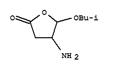 2(3H)-furanone,4-aminodihydro-5-(2-methylpropoxy)-(9ci) Structure,370875-30-2Structure