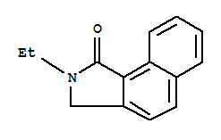 1H-benz[e]isoindol-1-one,2-ethyl-2,3-dihydro-(9ci) Structure,371166-04-0Structure