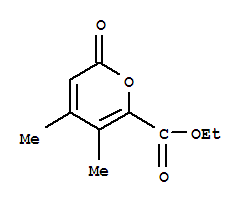 2H-pyran-6-carboxylicacid,4,5-dimethyl-2-oxo-,ethylester(9ci) Structure,371201-87-5Structure