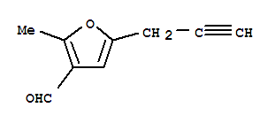 3-Furancarboxaldehyde,2-methyl-5-(2-propynyl)-(9ci) Structure,37136-38-2Structure