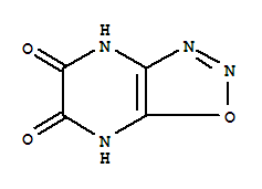 1,2,3-Oxadiazolo[4,5-b]pyrazine-5,6-dione,4,7-dihydro- Structure,371944-48-8Structure