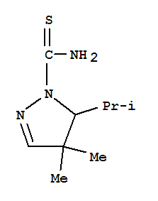 1H-pyrazole-1-carbothioamide,4,5-dihydro-4,4-dimethyl-5-(1-methylethyl)-(9ci) Structure,372086-98-1Structure