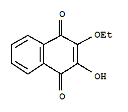 2-Ethoxy-3-hydroxy-1,4-naphthoquinone Structure,372087-87-1Structure