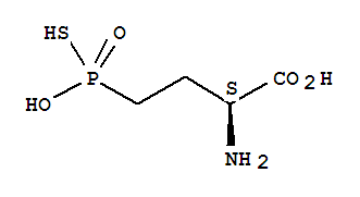 (2S)-2-amino-4-(hydroxymercaptophosphinyl)-butanoic acid Structure,373644-25-8Structure