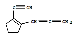 Cyclopentene,1-ethynyl-2-(1,2-propadienyl)-(9ci) Structure,374079-48-8Structure