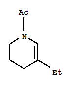 (9CI)-1-乙酰基-5-乙基-1,2,3,4-四氢-吡啶结构式_37415-00-2结构式