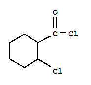 Cyclohexanecarbonyl chloride,2-chloro-(9ci) Structure,37420-99-8Structure