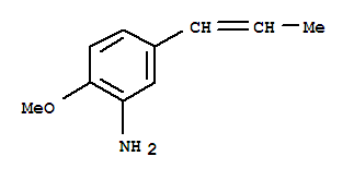 Benzenamine,2-methoxy-5-(1-propenyl)-(9ci) Structure,374565-62-5Structure