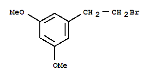 1-(2-Bromoethyl)-3,5-dimethoxybenzene Structure,37567-80-9Structure