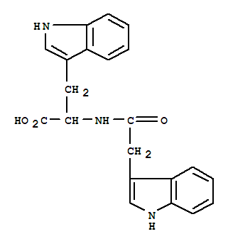 Indole-3-acetyl-dl-tryptophan Structure,376646-58-1Structure