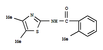 Benzamide,n-(4,5-dimethyl-2-thiazolyl)-2-methyl-(9ci) Structure,377057-99-3Structure