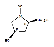 D-proline, 1-acetyl-4-hydroxy-, (4r)-(9ci) Structure,37712-75-7Structure