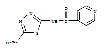 (9CI)-N-(5-丙基-1,3,4-噻二唑-2-基)-4-吡啶羧酰胺结构式_378207-05-7结构式