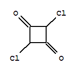 1,3-Cyclobutanedione, 2,4-dichloro- Structure,37873-66-8Structure