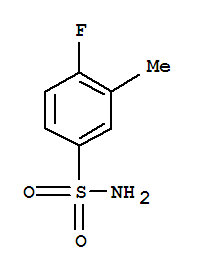 Benzenesulfonamide,4-fluoro-3-methyl-(9ci) Structure,379254-40-7Structure