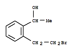 Benzenemethanol, 2-(2-bromoethyl)--alpha--methyl-(9ci) Structure,37939-38-1Structure