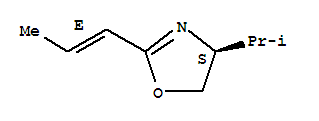 (4S)-4-isopropyl-2-[(1e)-1-propen-1-yl]-4,5-dihydro-1,3-oxazole Structure,379690-18-3Structure