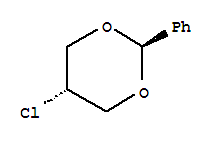 1,3-Dioxane,5-chloro-2-phenyl-,trans-(9ci) Structure,38011-89-1Structure