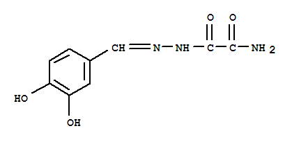 2-[(2E)-2-(3,4-dihydroxybenzylidene)hydrazino]-2-oxoacetamide Structure,380323-77-3Structure