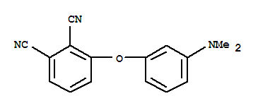 3-(3-Dimethylaminophenoxy)-1,2-benzenedicarbonitrile Structure,380896-96-8Structure