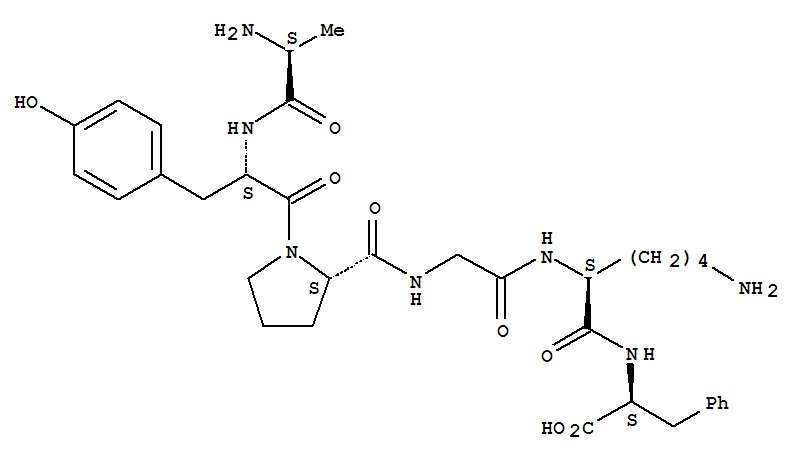 (丙氨酰1)-角质细胞蛋白酶激活受体-4 (1-6) (小鼠)结构式_380900-00-5结构式