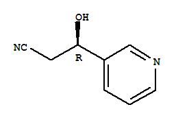 (3R)-3-hydroxy-3-(3-pyridinyl)propanenitrile Structure,380913-76-8Structure