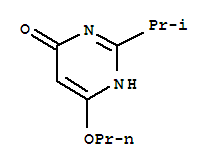 4(1H)-pyrimidinone, 2-(1-methylethyl)-6-propoxy-(9ci) Structure,38249-41-1Structure