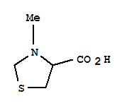 4-Thiazolidinecarboxylicacid,3-methyl-(9ci) Structure,38254-70-5Structure