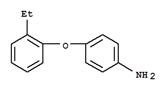 4-(2-乙基苯氧基)苯胺结构式_383126-80-5结构式