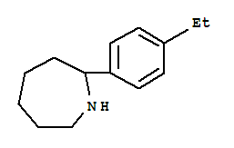 1H-azepine,2-(4-ethylphenyl)hexahydro-(9ci) Structure,383131-12-2Structure