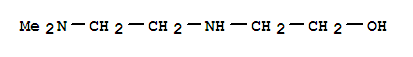 2-(2-二甲基氨基-乙基氨基)-乙醇结构式_38361-86-3结构式