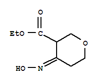 (9ci)-四氢-4-(羟基亚氨基)-2H-吡喃-3-羧酸乙酯结构式_384330-32-9结构式