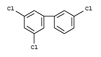 3,3,5-三氯联苯结构式_38444-87-0结构式