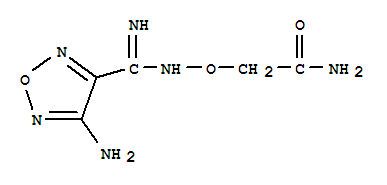 (9ci)-2-[[[(4-氨基-1,2,5-噁二唑-3-基)亚氨基甲基]氨基]氧基]-乙酰胺结构式_384860-09-7结构式