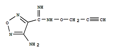 1,2,5-Oxadiazole-3-carboximidamide,4-amino-n-(2-propynyloxy)-(9ci) Structure,384860-42-8Structure