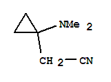 Cyclopropaneacetonitrile,1-(dimethylamino)-(9ci) Structure,387845-38-7Structure