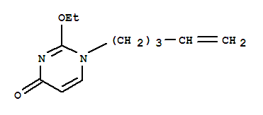 4(1H)-pyrimidinone,2-ethoxy-1-(4-pentenyl)-(9ci) Structure,388567-10-0Structure