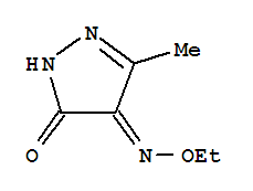 1H-pyrazole-4,5-dione,3-methyl-,4-(o-ethyloxime) (9ci) Structure,388624-11-1Structure