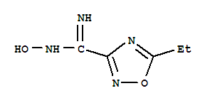 1,2,4-Oxadiazole-3-carboximidamide,5-ethyl-n-hydroxy- Structure,388629-93-4Structure