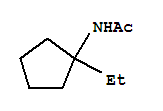 Acetamide, n-(1-ethylcyclopentyl)-(6ci,7ci,8ci,9ci) Structure,3896-31-9Structure