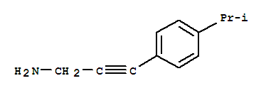 2-Propyn-1-amine,3-[4-(1-methylethyl)phenyl ]-(9ci) Structure,389602-83-9Structure