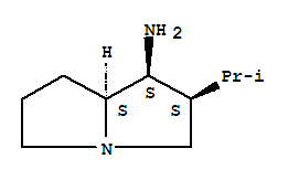 (1S,2s,7as)-2-isopropylhexahydro-1h-pyrrolizin-1-amine Structure,389621-37-8Structure