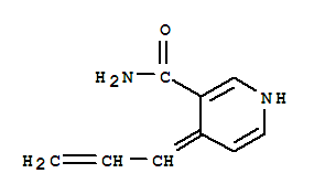 (9ci)-1,4-二氢-4-(2-丙烯基)-3-吡啶羧酰胺结构式_389795-76-0结构式