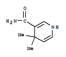 (9ci)-1,4-二氢-4,4-二甲基-3-吡啶羧酰胺结构式_389795-84-0结构式