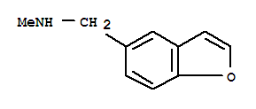 5-Benzofuranmethanamine,n-methyl- Structure,389845-58-3Structure