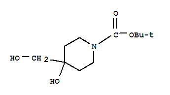 1-Boc-4-hydroxy-4-(hydroxymethyl)-piperidine Structure,389889-80-9Structure