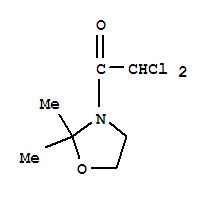 Oxazolidine, 3-(dichloroacetyl)-2,2-dimethyl-(9ci) Structure,39089-45-7Structure