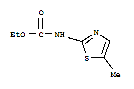 Carbamic acid,(5-methyl-2-thiazolyl)-,ethyl ester (9ci) Structure,39122-64-0Structure